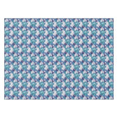 Flippiges Seashell-Muster Tischdecke (Vorderseite (Horizontal))