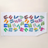 FLIPPIN' AND FLOPPIN' STRANDTUCH (Vorderseite)