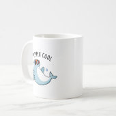 Flippin Cool Funny Dolphin Pub Kaffeetasse (Vorderseite Links)