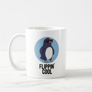 Flippin Cool Funny Pinguin Pun Kaffeetasse