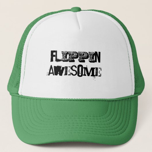 Flippin fantastisch! truckerkappe (Vorderseite)