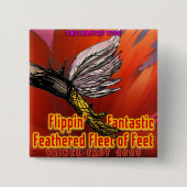 Flippin' Fantastischer Brined Trot 2023 Button (Vorderseite)