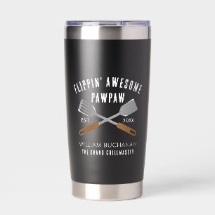 Flippin Phantastisch Pawpaw Vathers Day Custom Thermobecher