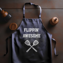 Flippin Phantastisch Spatula Funny Navy Blue Grill
