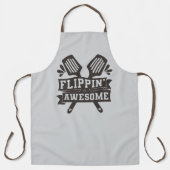 Flippin Phantastisch Spatula Funny Schürze (Vorderseite)