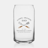 Flippin Phantastisch Vater GRILLEN Vater Personali Dosenglas (Vorderseite)