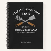 Flippin Phantastische Vater GRILLEN Vater Personal Notizblock (Vorderseite)