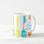 Flippin' phantastisches Design mit hellen Flippern Kaffeetasse (VorderseiteRechts)