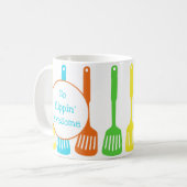 Flippin' phantastisches Design mit hellen Flippern Kaffeetasse (Vorderseite Links)