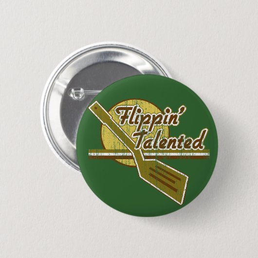 Flippin' Talent Button (Vorne & Hinten)
