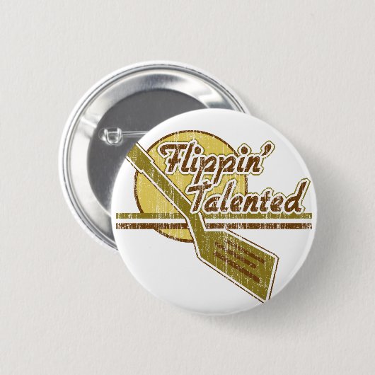 Flippin' Talent Button (Vorne & Hinten)