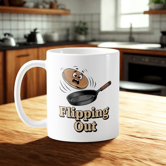 Flipping Out | Küchenchaos-Stimmung Kaffeetasse