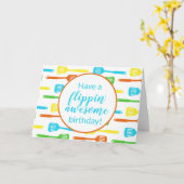 Flippins phantastische, helle Küchengadgets/Flippe Karte (Gelbe Blume)