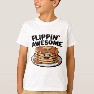 Flippins Phantastisches Pancake Stack Funny Breakf T-Shirt