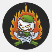 Flippy Flame Tattoo Sticker (Vorderseite)