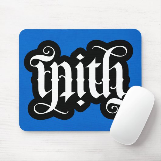 FlipScript Ambigram Mousepad (Mit Mouse)