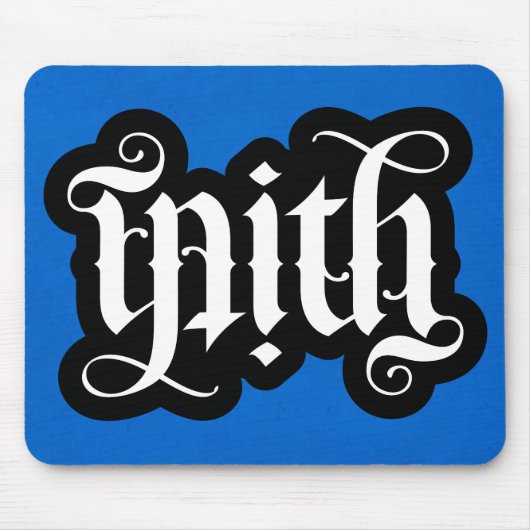 FlipScript Ambigram Mousepad (Vorne)