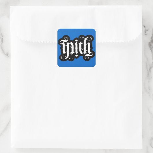 FlipScript Ambigram Sticker (Tasche)