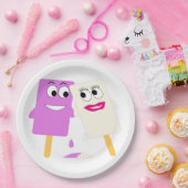 FLIRMIEREN VON EISKREATISCHEN POP PAPPTELLER (Party)