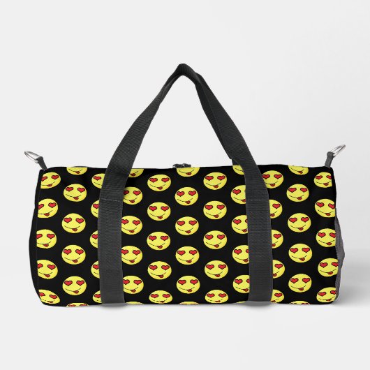 Flirt Emoji Duffle Bag (Vorderseite)