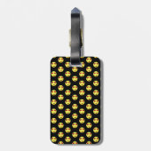 Flirt Emoji Gepäckanhänger (Rückseite vertikal)