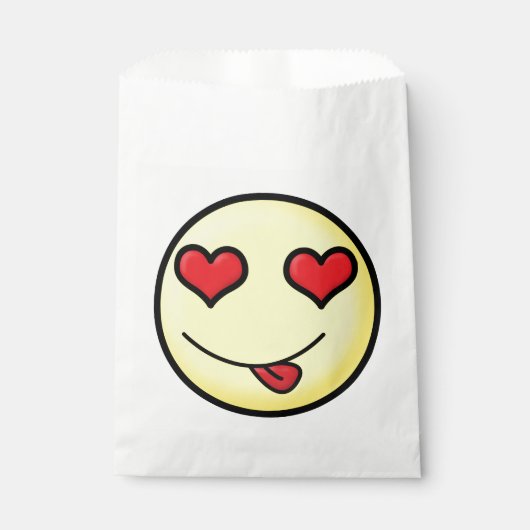 Flirt Emoji Geschenktütchen (Vorderseite)