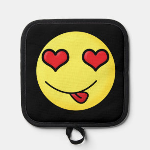 Flirt Emoji Topflappen