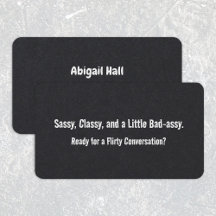 Flirt Game Premium Business Card