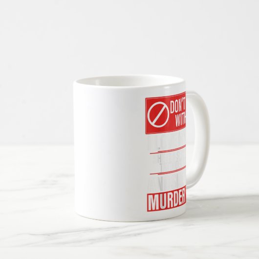 Flirt nicht mit mir, ich Liebe mein Mädchen, dass Kaffeetasse (VorderseiteRechts)