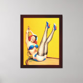 Flirt Pulsabdeckung von Peter Driben Leinwanddruck (Vorderseite)