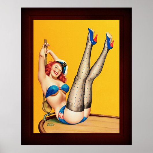 Flirt Pulsabdeckung von Peter Driben Poster (Vorne)