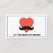 Flirt QR Visitenkarte (Vorderseite)