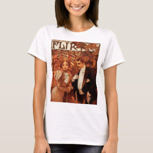 Flirt-T - Shirt Alphonse Mucha