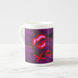 Flirt-Tasse Porzellantasse