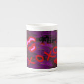 Flirt-Tasse Porzellantasse (Vorderseite)