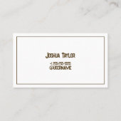 Flirt-Visitenkarte Visitenkarte (Rückseite)