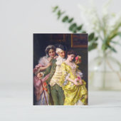 Flirtation Postkarte (Stehend Vorderseite)