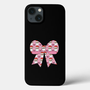 Flirtatious Christmas Rosa Schleife Santa Vintage Case-Mate iPhone Hülle