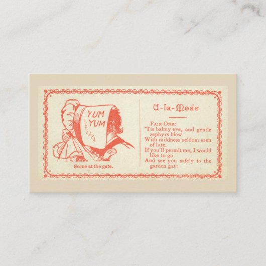 Flirte Karten (Vorderseite)