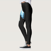 *~* flirtenfedern auf Schwarzem Leggings (Links)