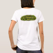 Flirtet, Frohen St. Patrick's Tag T-Shirt (Rückseite)