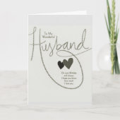 **FLIRTING MIT HUSBAND AM GEBURTSTAG** KARTE (Vorderseite)