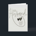 **FLIRTING MIT HUSBAND AM GEBURTSTAG** KARTE<br><div class="desc">**MIT HUSBAND AM GEBURTSTAG ZU FLIESSEN** IST "PERSONALISIERT",  WIE ALLE KARTEN... FÜGEN SIE ALLES HINZU,  WAS SIE "AUF DER INNENSEITE DIESES KARTEN" WOLLEN UND HABEN EINE SCHÖNE ZEIT AM GEBURTSTAG. VIELEN DANK,  DASS SIE VON 1 MEINER 8 GESCHÄFTE STOPPEN!</div>