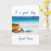 **FLIRTING UND LIEBENDE GEBURTSTAGWEISE** KARTE (Gelbe Blume)