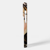 Flirting Woman Funny iPhone Case (Rückseite / Links)