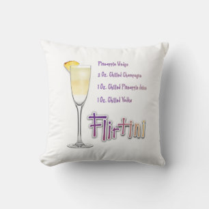 Flirtini Ananas Mimosa Cocktail Rezept Kunst Kissen