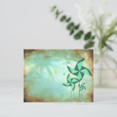 Flirtträume Postkarte (Stehend Vorderseite)