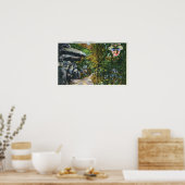 Flirtwanderung Aussicht auf den Kissing Rock Poster (Küche)