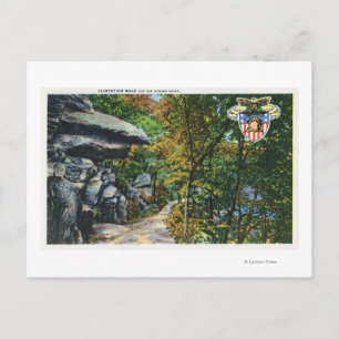 Flirtwanderung Aussicht auf den Kissing Rock Postkarte