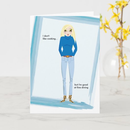 Flirtz: Ali Karte (Gelbe Blume)